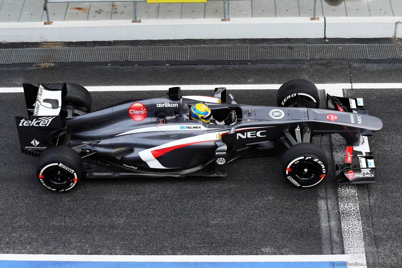 Esteban Gutierrez (MEX) Sauber C32.
28.02.2013. 