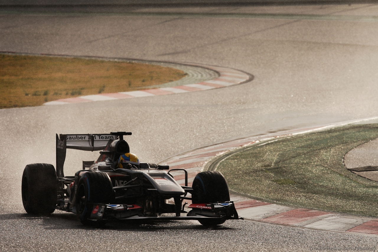 Esteban Gutierrez (MEX) Sauber C32.
28.02.2013. 