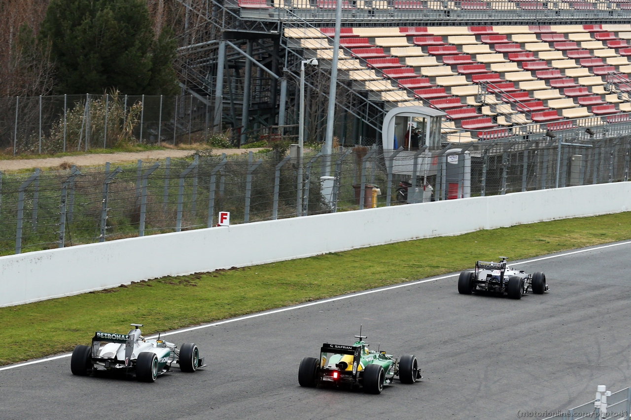 F1 Test a Barcellona, Spagna 28 febbraio 2013