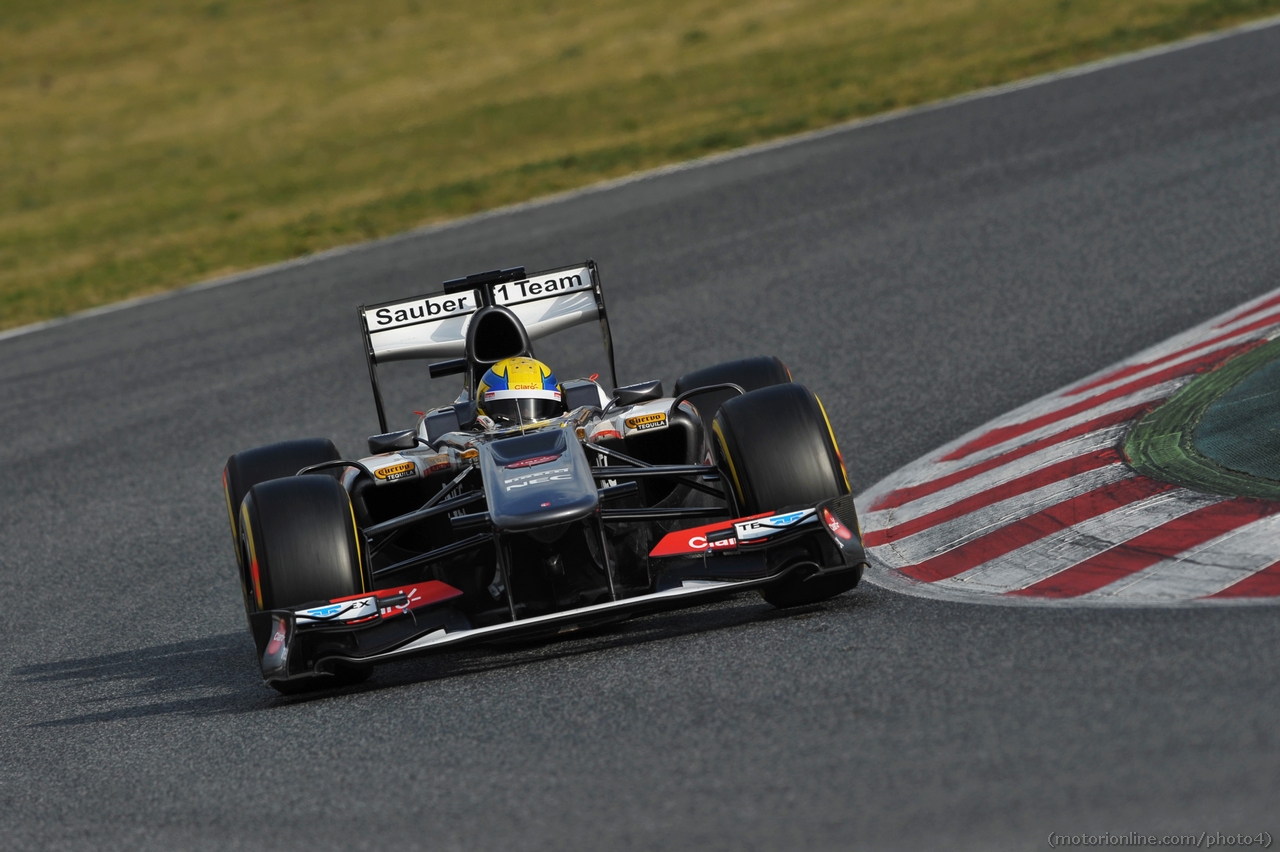 F1 Test a Barcellona, Spagna 28 febbraio 2013