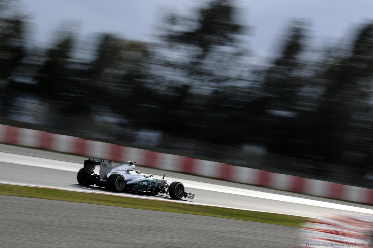 Lewis Hamilton (GBR) Mercedes AMG F1 W04.
28.02.2013. 