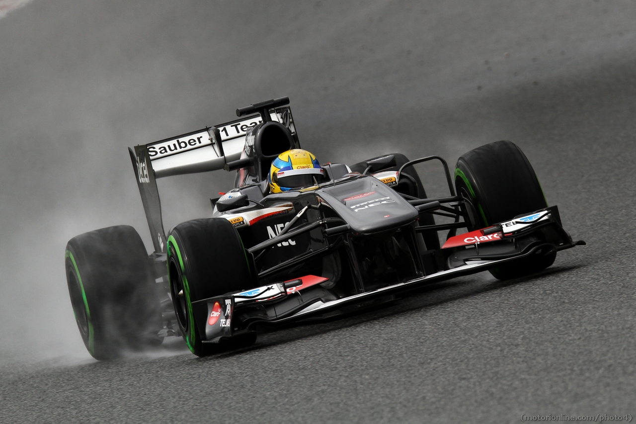 Esteban Gutierrez (MEX) Sauber C32.
28.02.2013. 