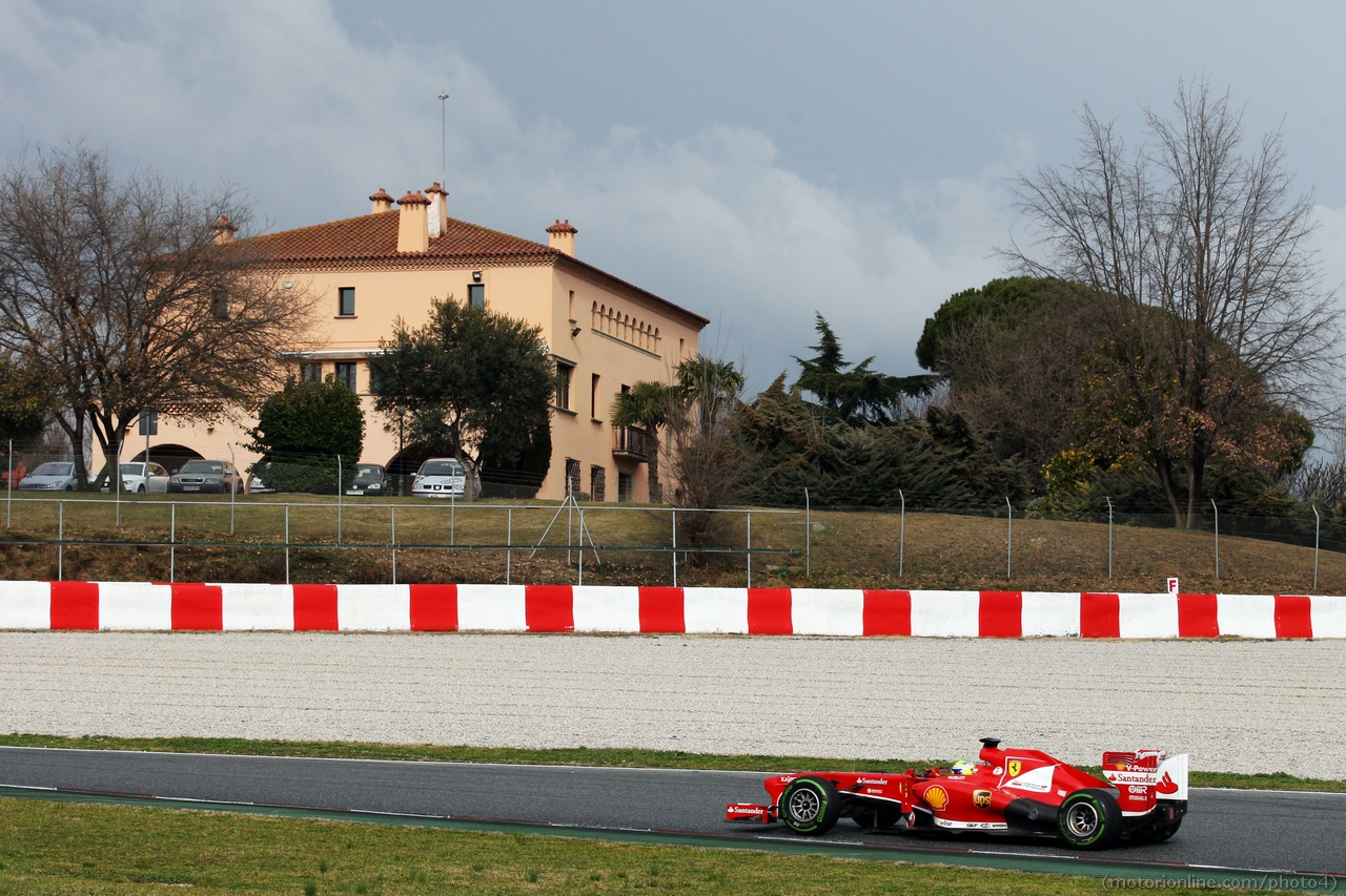 F1 Test a Barcellona, Spagna 28 febbraio 2013