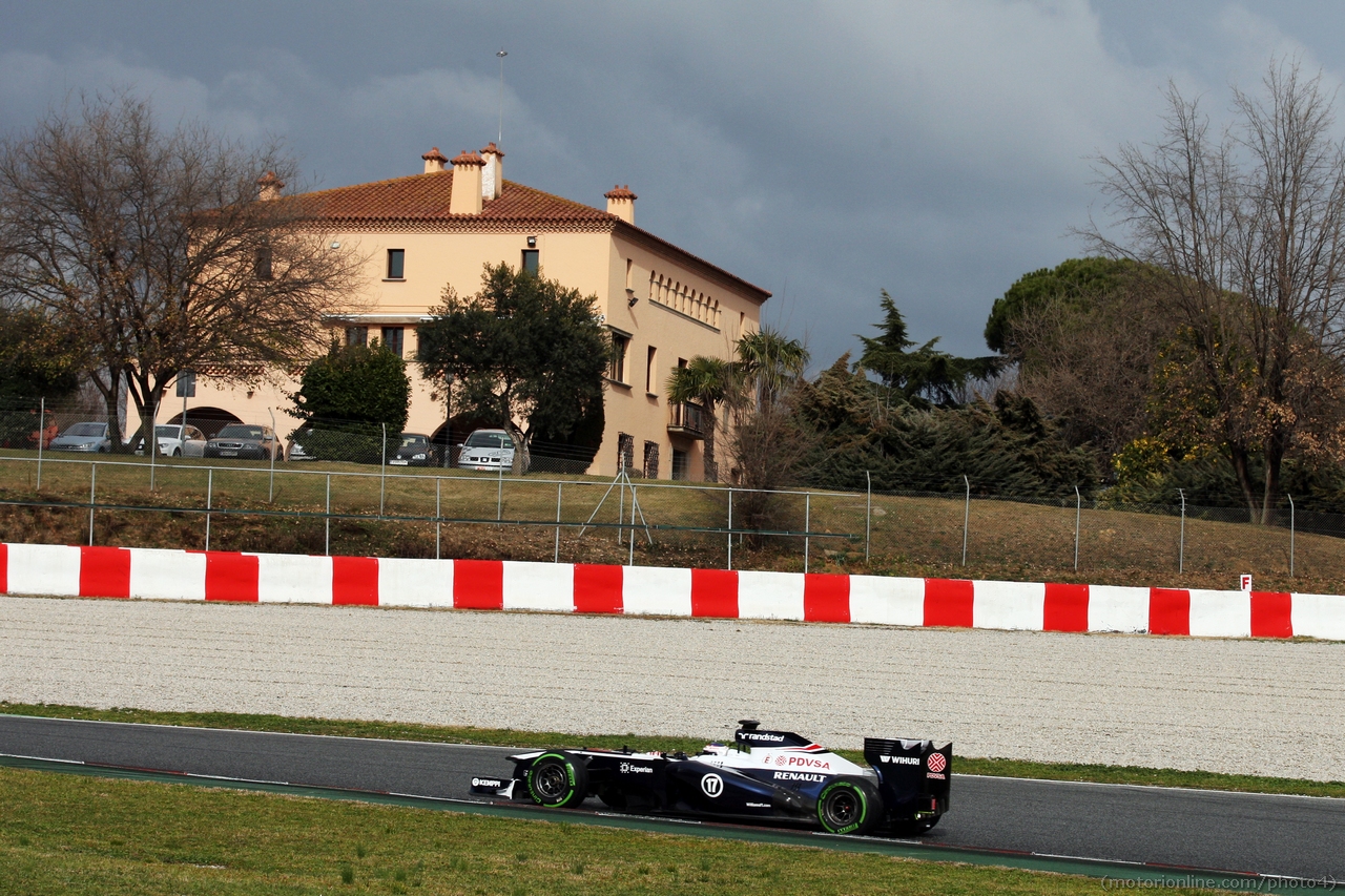 F1 Test a Barcellona, Spagna 28 febbraio 2013