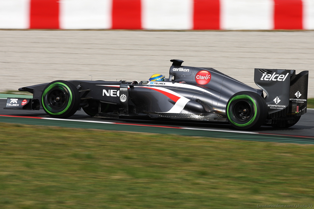 Esteban Gutierrez (MEX) Sauber C32.
28.02.2013. 