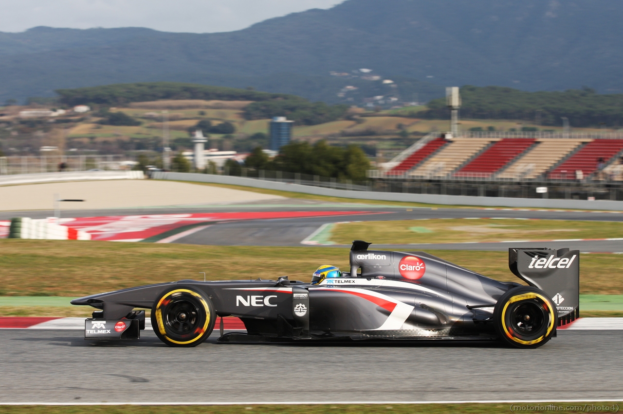 Esteban Gutierrez (MEX) Sauber C32.
28.02.2013. 