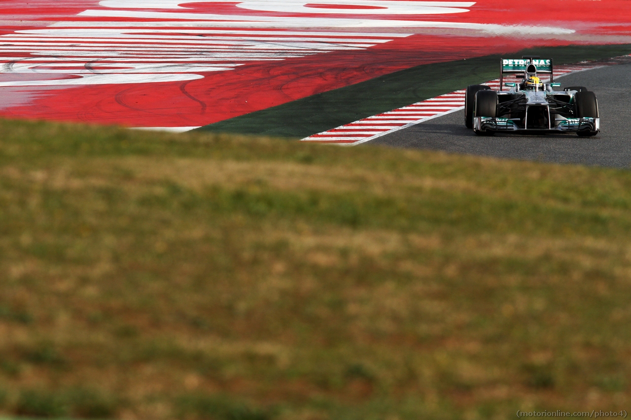 Lewis Hamilton (GBR) Mercedes AMG F1 W04.
28.02.2013. 