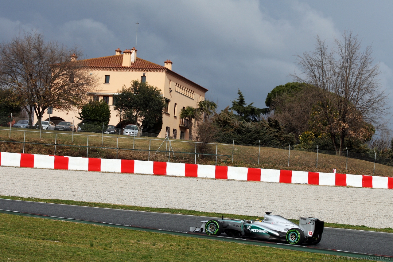Lewis Hamilton (GBR) Mercedes AMG F1 W04.
28.02.2013. 
