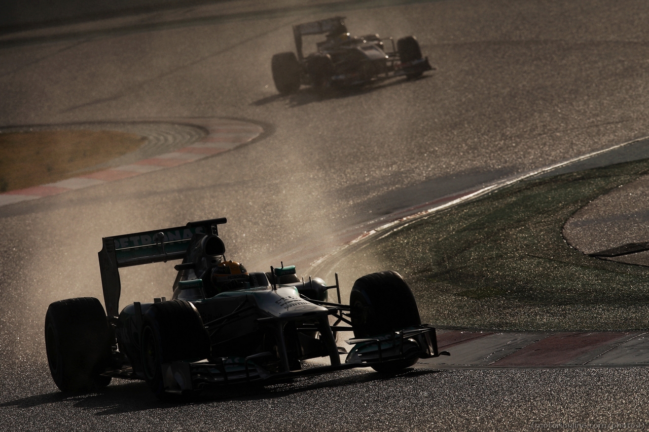 Lewis Hamilton (GBR) Mercedes AMG F1 W04.
28.02.2013. 