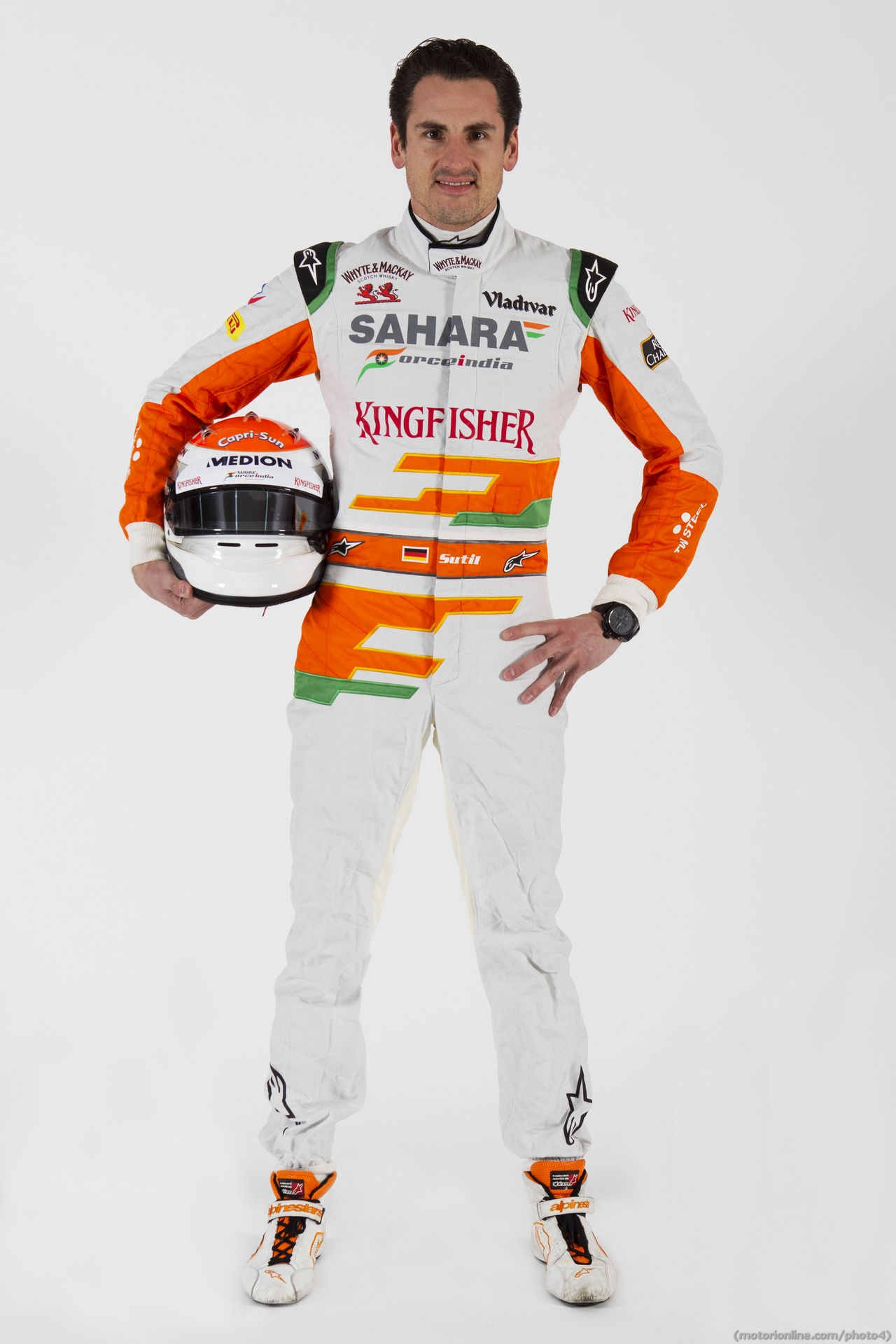 Adrian Sutil (GER) Sahara Force India F1.
28.02.2013. 
