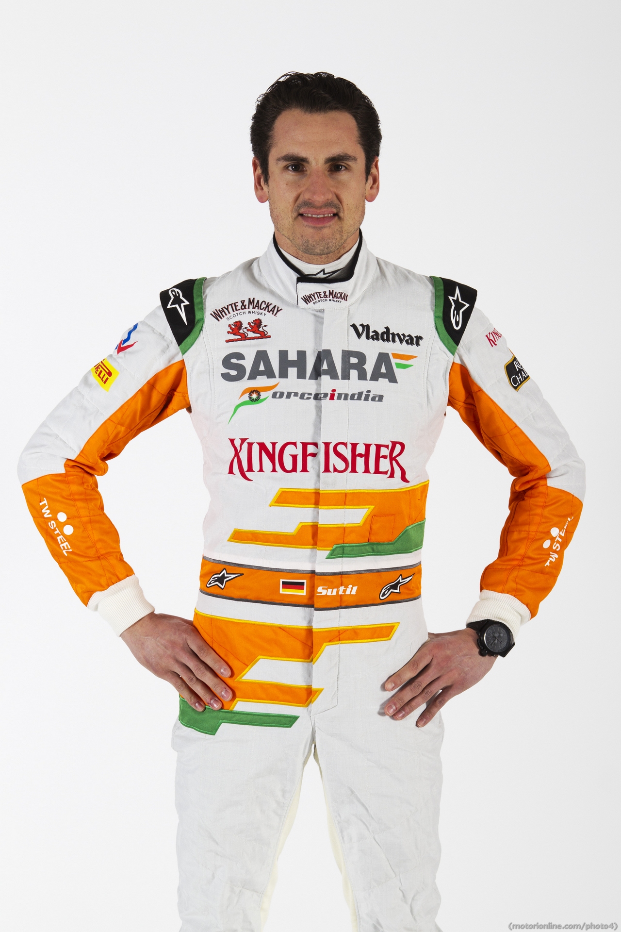 Adrian Sutil (GER) Sahara Force India F1.
28.02.2013. 