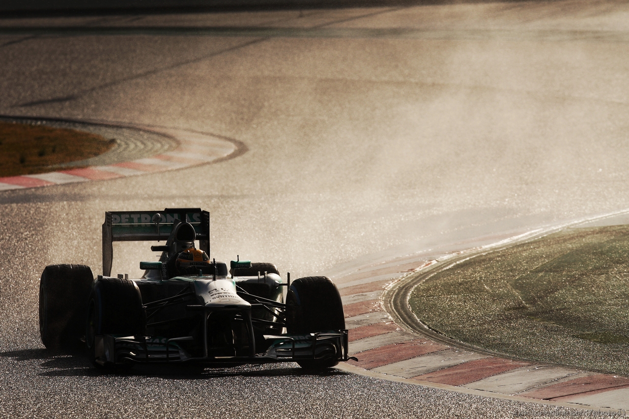 Lewis Hamilton (GBR) Mercedes AMG F1 W04.
28.02.2013. 