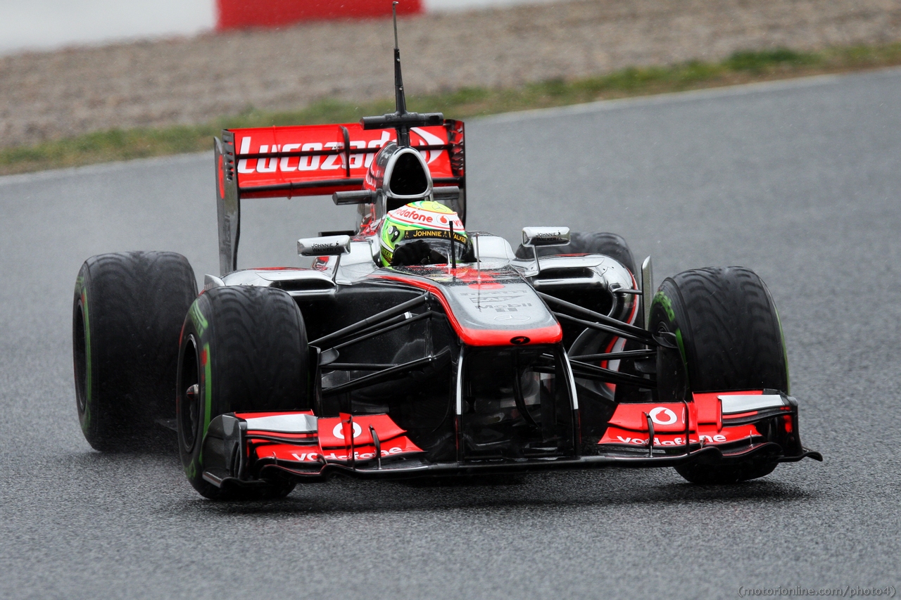 Sergio Perez (MEX) McLaren MP4-28.
28.02.2013. 