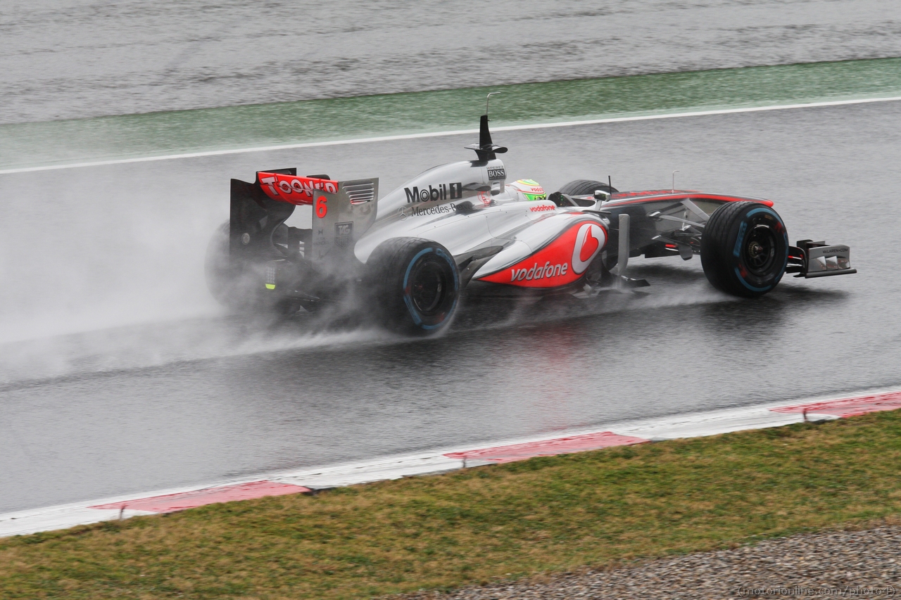 Sergio Perez (MEX) McLaren MP4-28.
28.02.2013. 