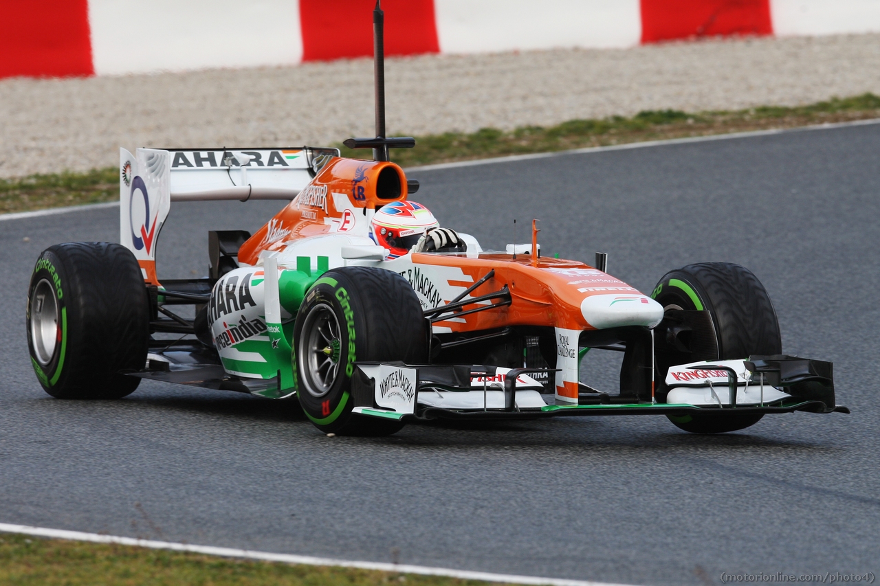 F1 Test a Barcellona, Spagna 28 febbraio 2013