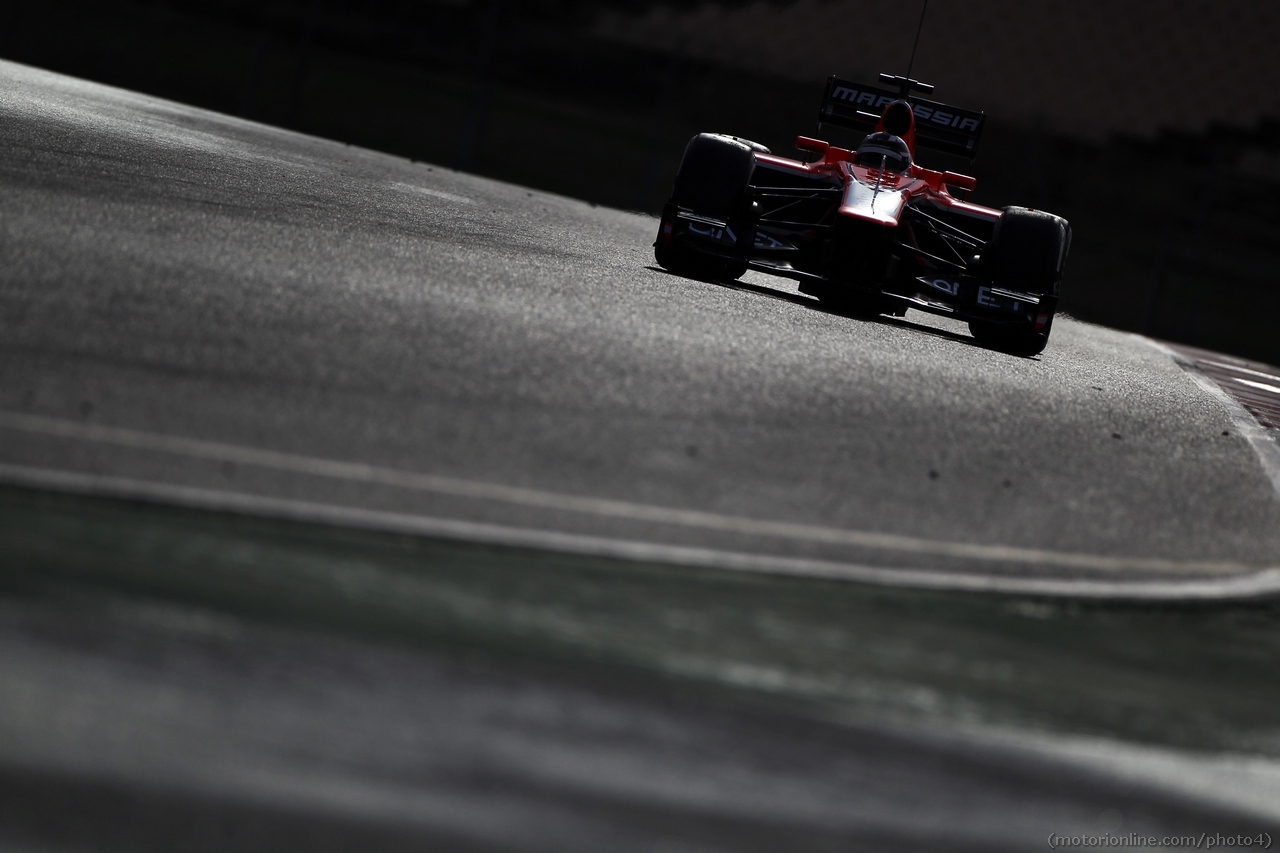 Max Chilton (GBR) Marussia F1 Team MR02.
28.02.2013. 