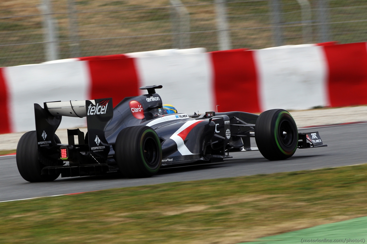 F1 Test a Barcellona, Spagna 28 febbraio 2013