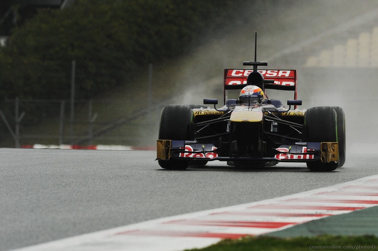 Jean-Eric Vergne (FRA) Scuderia Toro Rosso STR8.
28.02.2013. 