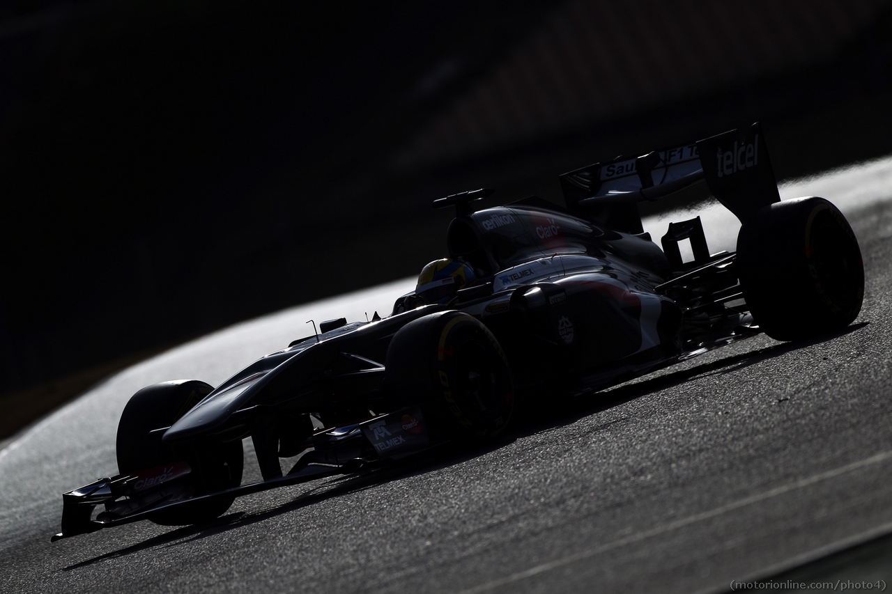 Esteban Gutierrez (MEX) Sauber C32.
28.02.2013. 