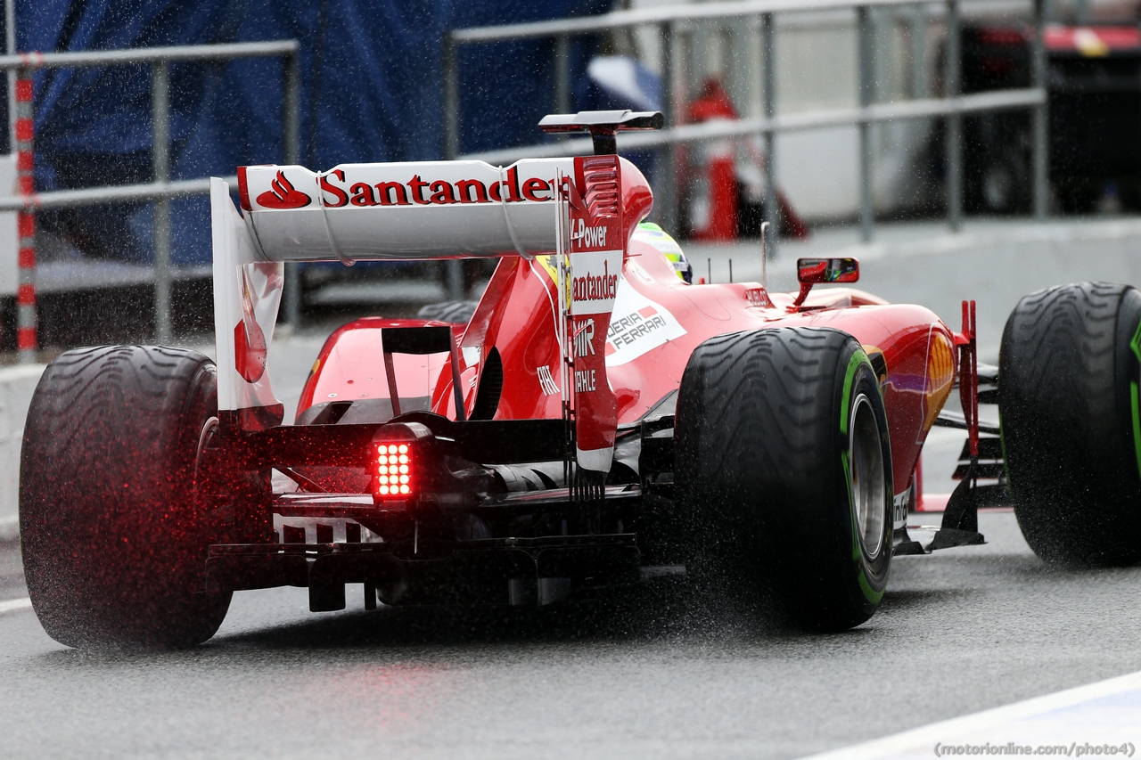 Felipe Massa (BRA) Ferrari F138 leaves the pits.
28.02.2013. 