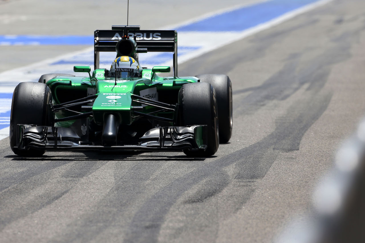 Marcus Ericsson (SWE), Caterham F1 Team 
09.04.2014. Formula One Testing, Bahrain Test, Day Two, Sakhir, Bahrain.
- www.xpbimages.com, EMail: requests@xpbimages.com - copy of publication required for printed pictures. Every used picture is fee-liable. © Copyright: Charniaux / XPB Images