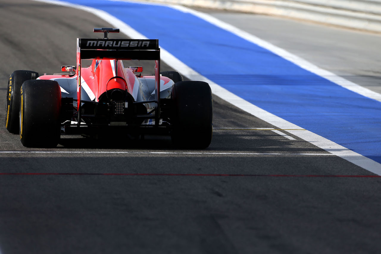 Jules Bianchi (FRA), Marussia F1 Team  
09.04.2014. Formula One Testing, Bahrain Test, Day Two, Sakhir, Bahrain.
- www.xpbimages.com, EMail: requests@xpbimages.com - copy of publication required for printed pictures. Every used picture is fee-liable. © Copyright: Charniaux / XPB Images