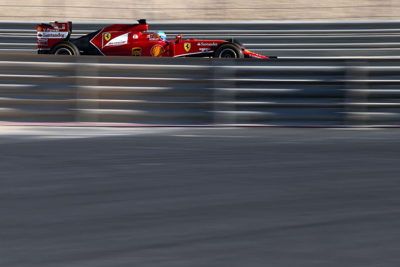 Fernando Alonso (ESP), Scuderia Ferrari 
02.03.2014. Formula One Testing, Bahrain Test Two, Day Four, Sakhir, Bahrain.
- www.xpbimages.com, EMail: requests@xpbimages.com - copy of publication required for printed pictures. Every used picture is fee-liable. © Copyright: Charniaux / XPB Images