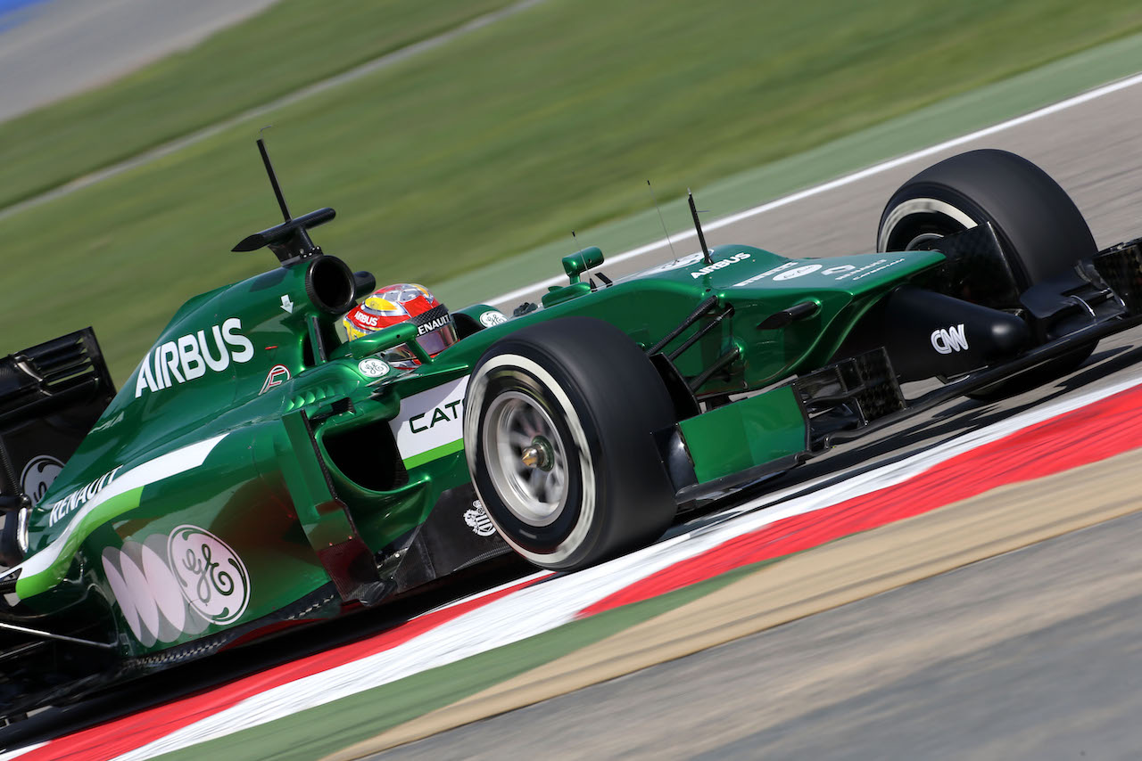 Robin Frijns (NL), Third Driver, Caterham F1 Team 
08.04.2014. Formula One Testing, Bahrain Test, Day One, Sakhir, Bahrain.
- www.xpbimages.com, EMail: requests@xpbimages.com - copy of publication required for printed pictures. Every used picture is fee-liable. © Copyright: Charniaux / XPB Images