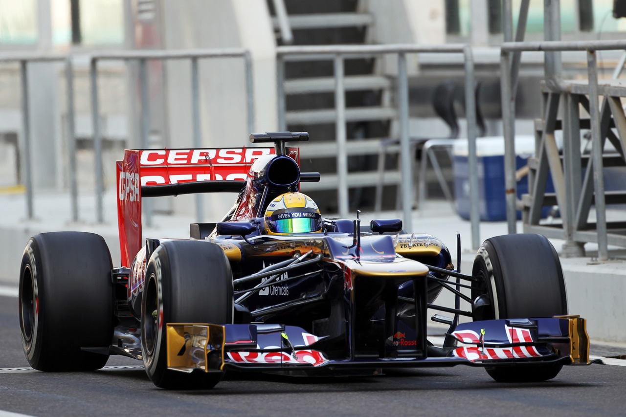 F1 Test Giovani Piloti ad Abu Dhabi, 06-08 11 2012