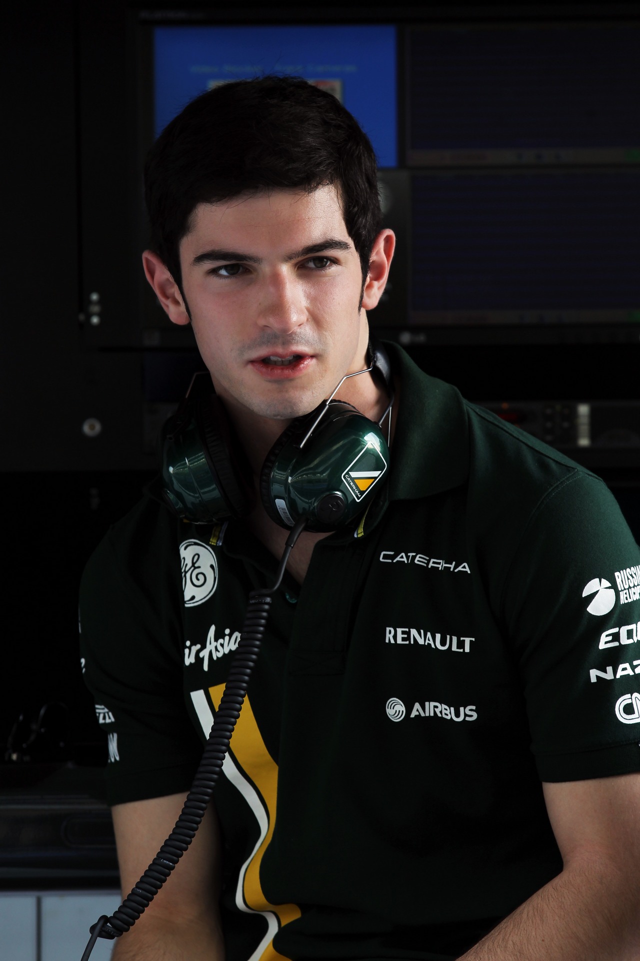 Alexander Rossi (USA) Caterham F1 Test Driver.
06.11.2012. Formula 1 Young Drivers Test, Day 1, Yas Marina Circuit, Abu Dhabi, UAE.

