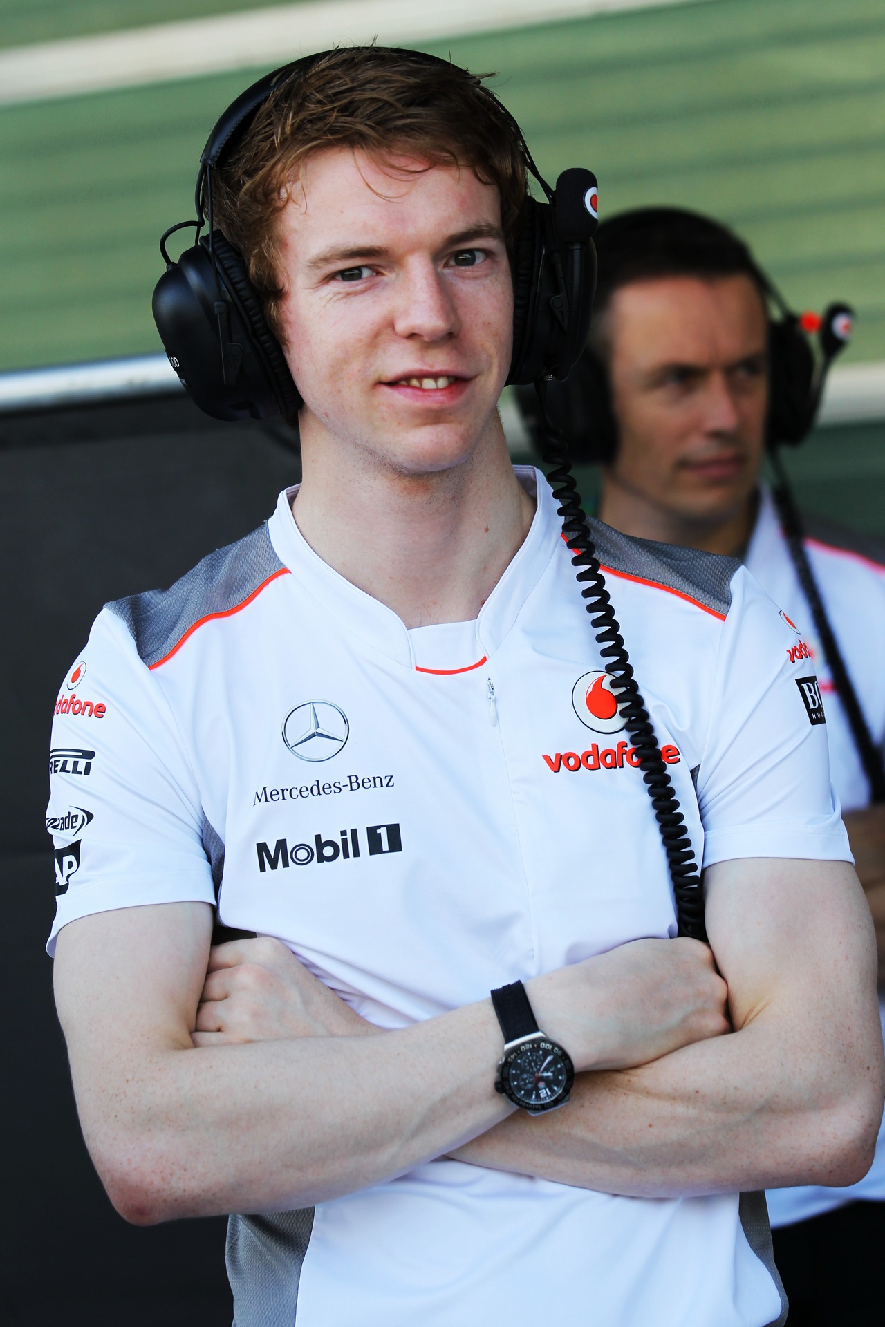 Oliver Turvey (GBR) McLaren Test Driver.
06.11.2012. Formula 1 Young Drivers Test, Day 1, Yas Marina Circuit, Abu Dhabi, UAE.
