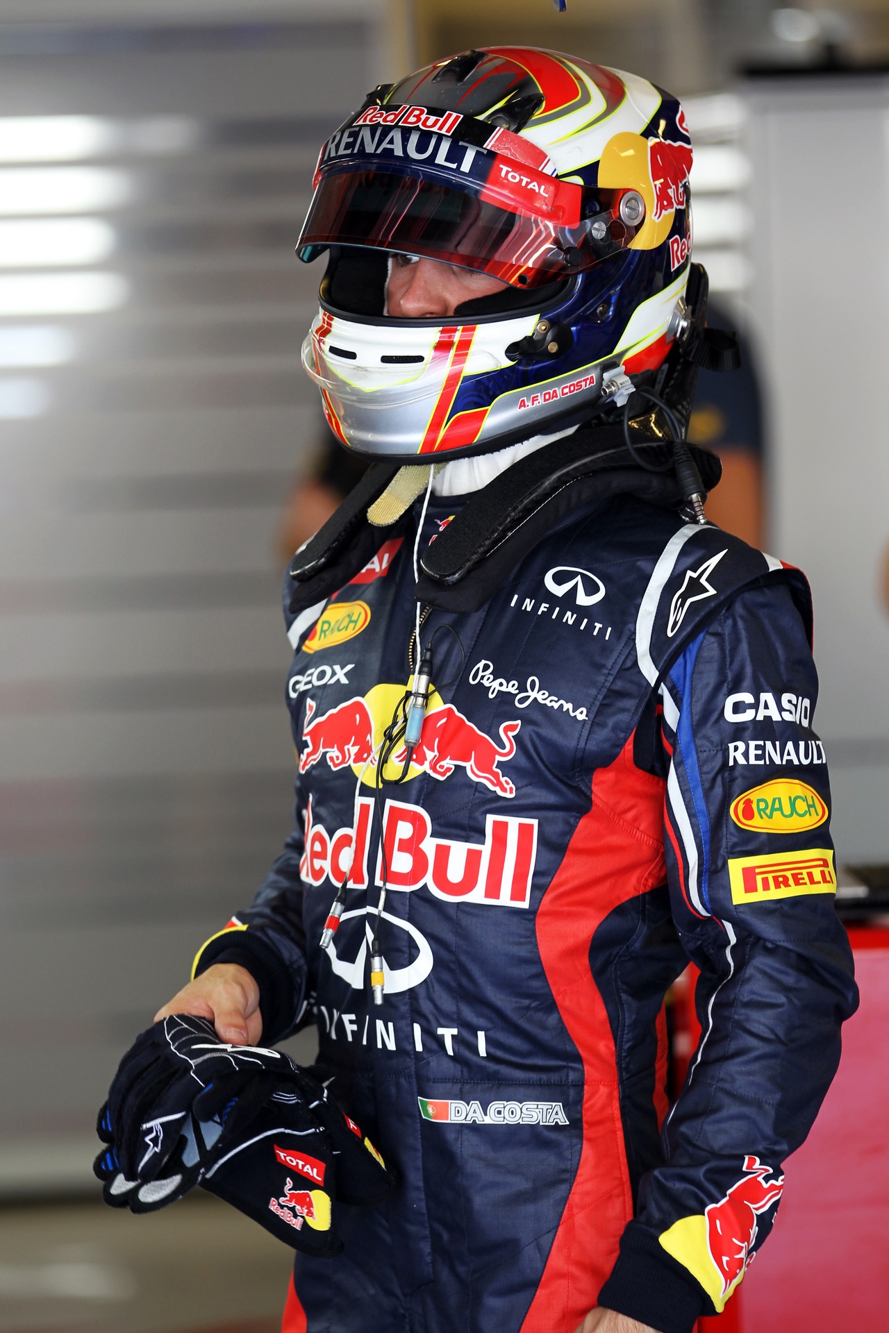 Antonio Felix da Costa (POR) Red Bull Racing Test Driver.
06.11.2012. Formula 1 Young Drivers Test, Day 1, Yas Marina Circuit, Abu Dhabi, UAE.
