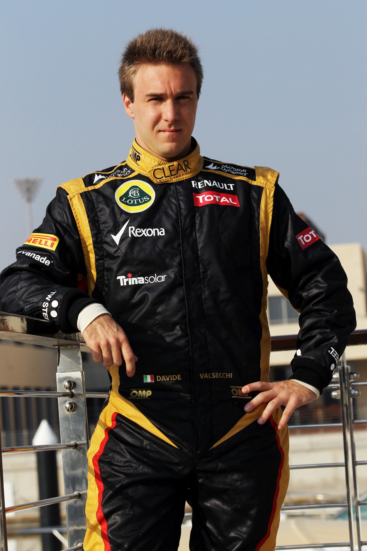Davide Valsecchi (ITA) Lotus F1 Test Driver.
08.11.2012. Formula 1 Young Drivers Test, Day 3, Yas Marina Circuit, Abu Dhabi, UAE.
