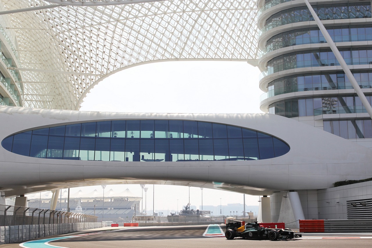 F1 Test Giovani Piloti ad Abu Dhabi, 06-08 11 2012