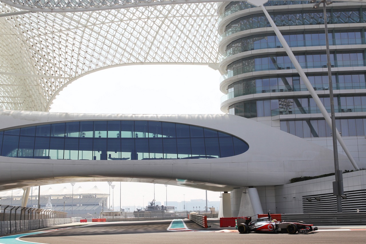 F1 Test Giovani Piloti ad Abu Dhabi, 06-08 11 2012