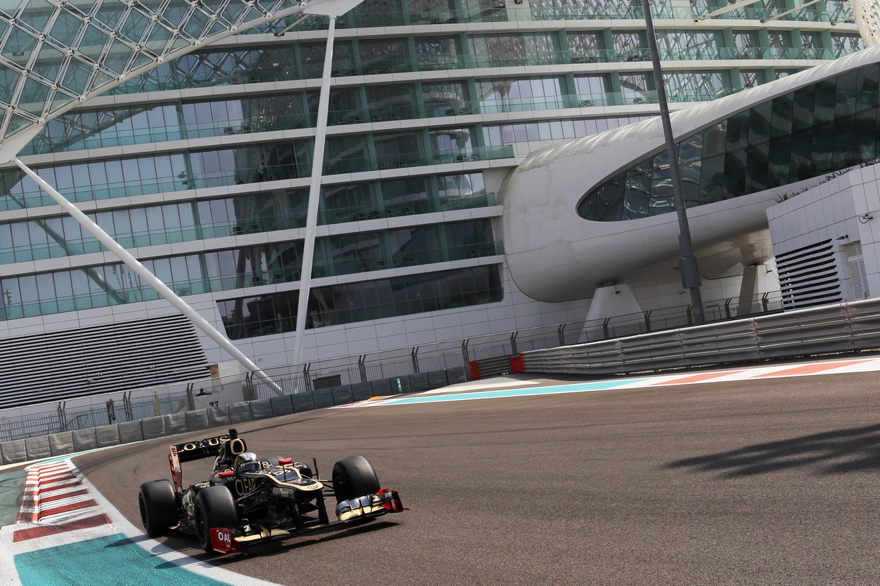 F1 Test Giovani Piloti ad Abu Dhabi, 06-08 11 2012
