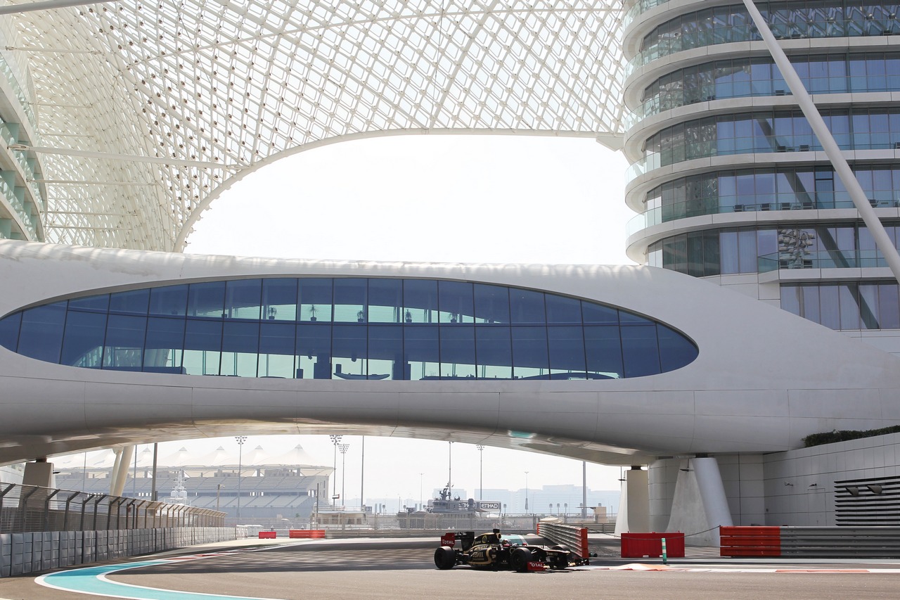 F1 Test Giovani Piloti ad Abu Dhabi, 06-08 11 2012