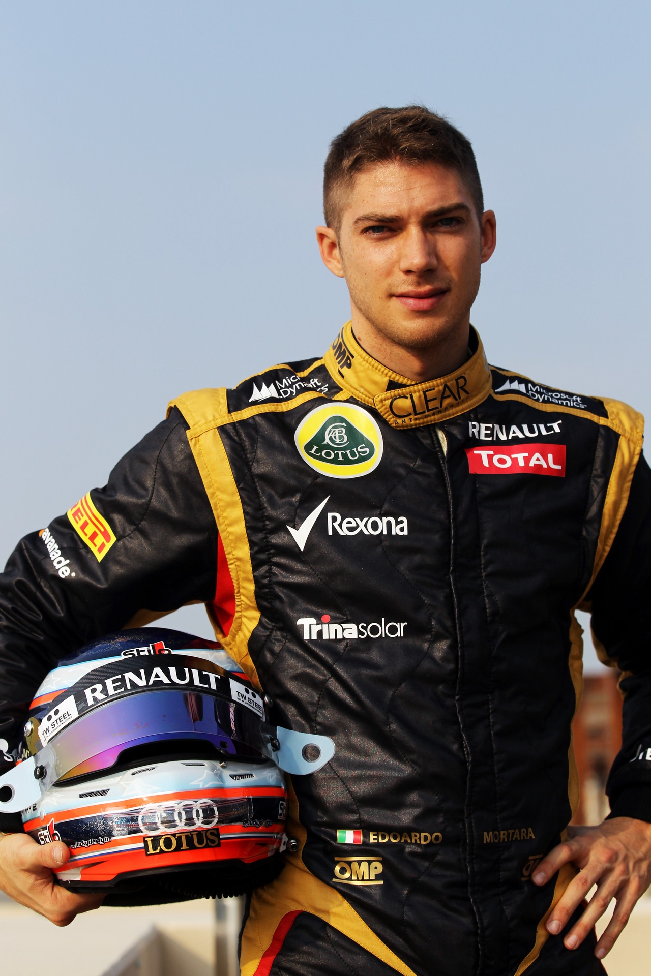 Edoardo Mortara (ITA) Lotus F1 Test Driver.
07.11.2012. Formula 1 Young Drivers Test, Day 2, Yas Marina Circuit, Abu Dhabi, UAE.

