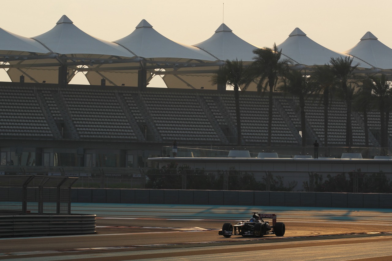 F1 Test Giovani Piloti ad Abu Dhabi, 06-08 11 2012