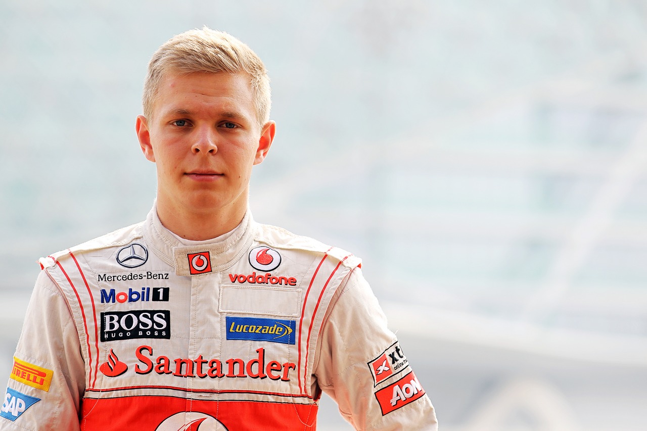 Kevin Magnussen (DEN) McLaren Test Driver.
08.11.2012. Formula 1 Young Drivers Test, Day 3, Yas Marina Circuit, Abu Dhabi, UAE.
