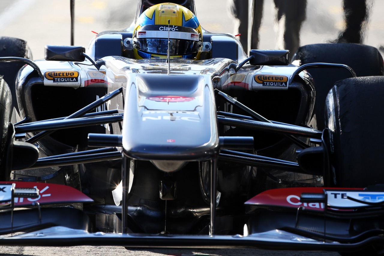 Esteban Gutierrez (MEX) Sauber C32.
07.02.2013. 