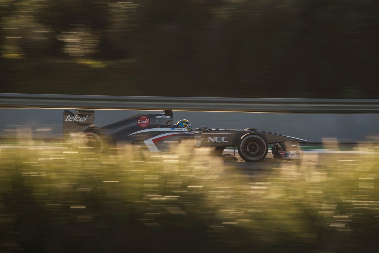 Esteban Gutierrez (MEX) Sauber C32.
07.02.2013. 