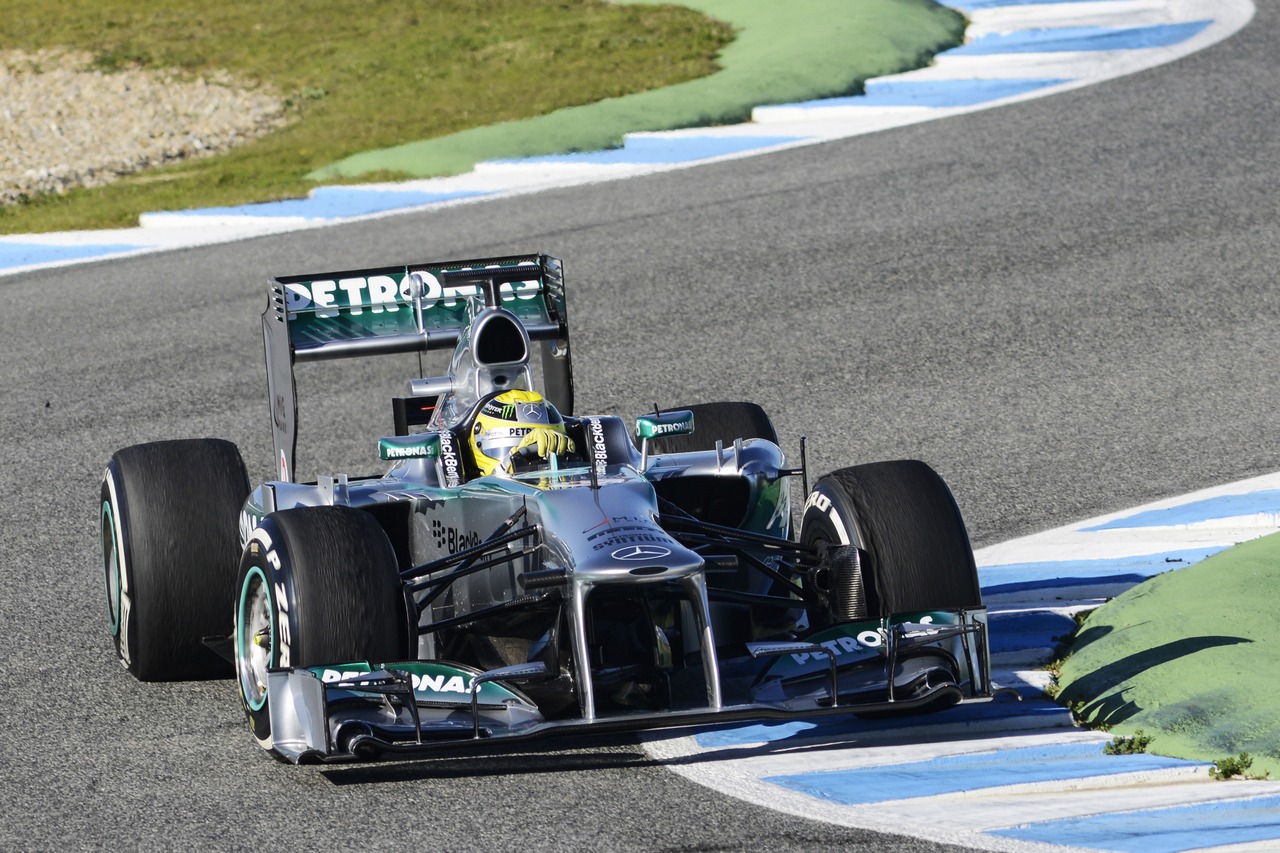 Nico Rosberg (GER) Mercedes AMG F1 W04.
07.02.2013. 