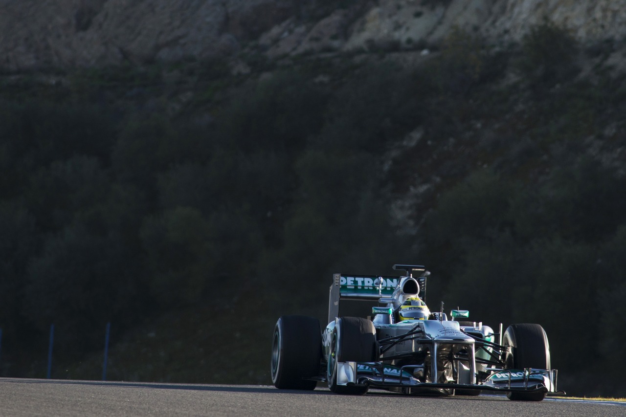 Nico Rosberg (GER) Mercedes AMG F1 W04.
07.02.2013. 