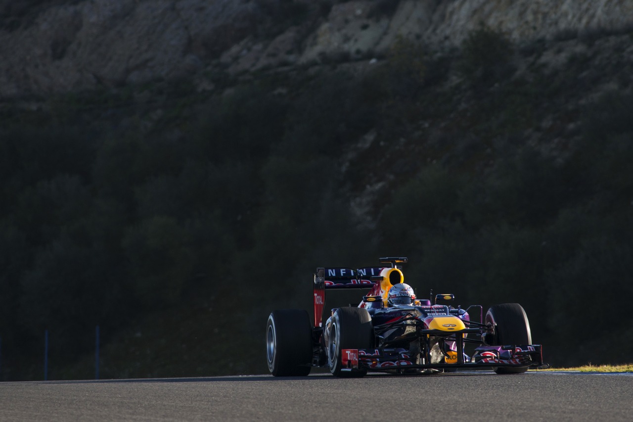 Sebastian Vettel (GER) Red Bull Racing RB9.
07.02.2013. 