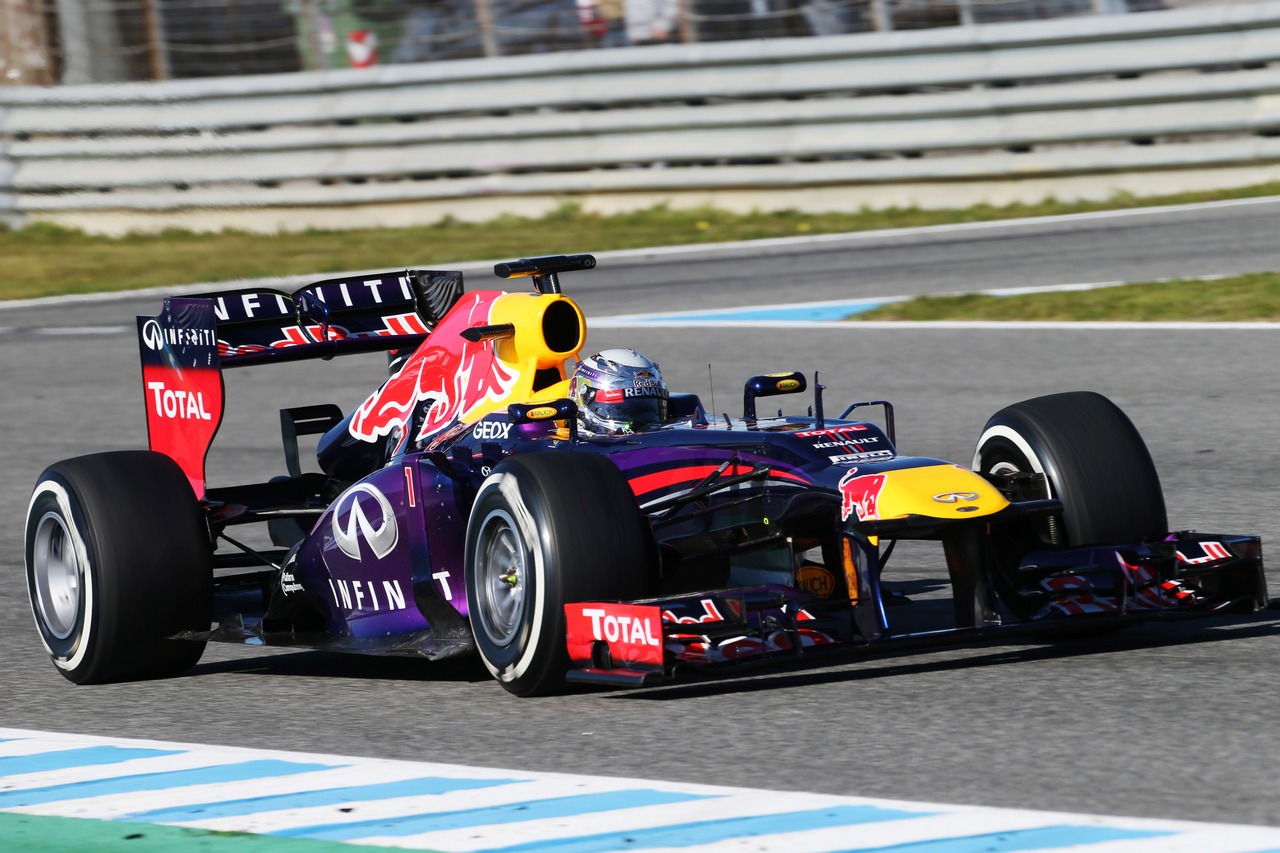 Sebastian Vettel (GER) Red Bull Racing RB9.
07.02.2013. 