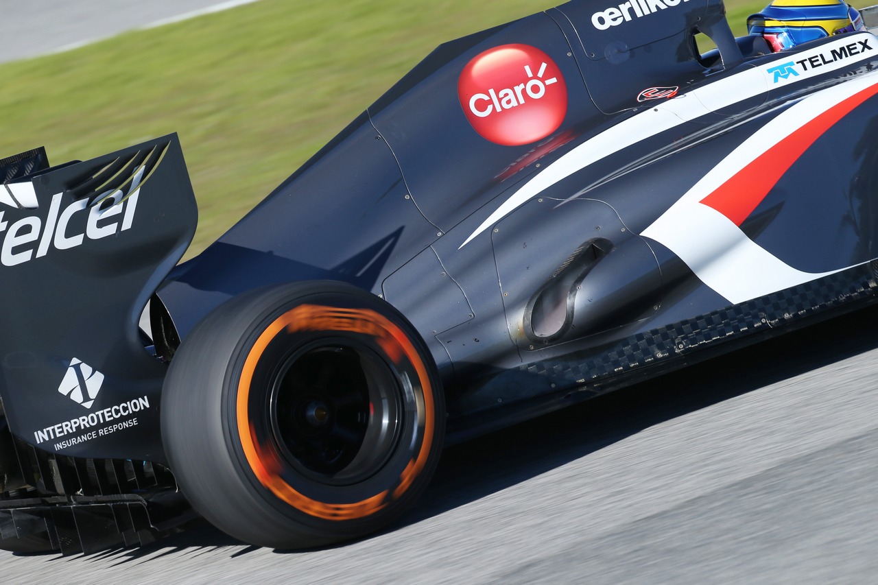 Esteban Gutierrez (MEX) Sauber C32 exhaust.
07.02.2013. 