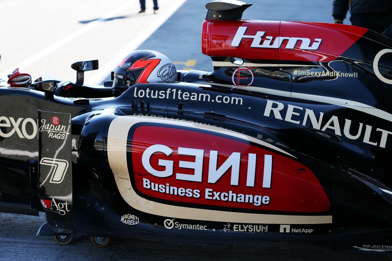 Kimi Raikkonen (FIN) Lotus F1 E21.
07.02.2013. 
