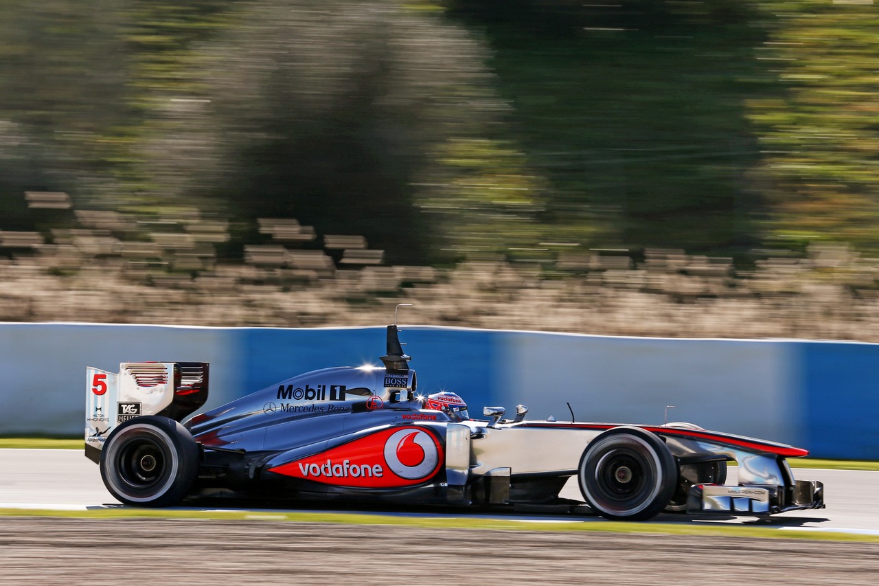 Jenson Button (GBR) McLaren MP4-28.
07.02.2013. 