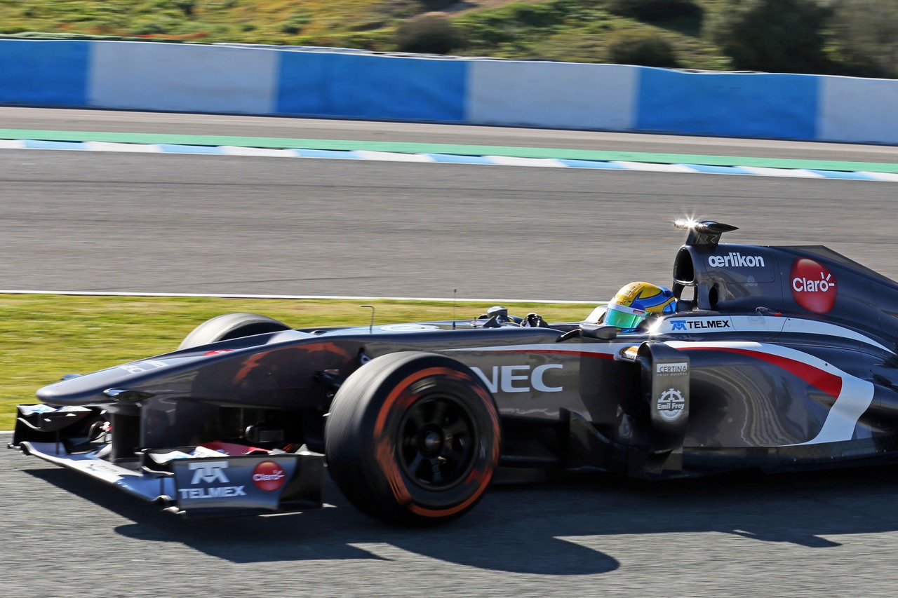 Esteban Gutierrez (MEX) Sauber C32.
07.02.2013. 